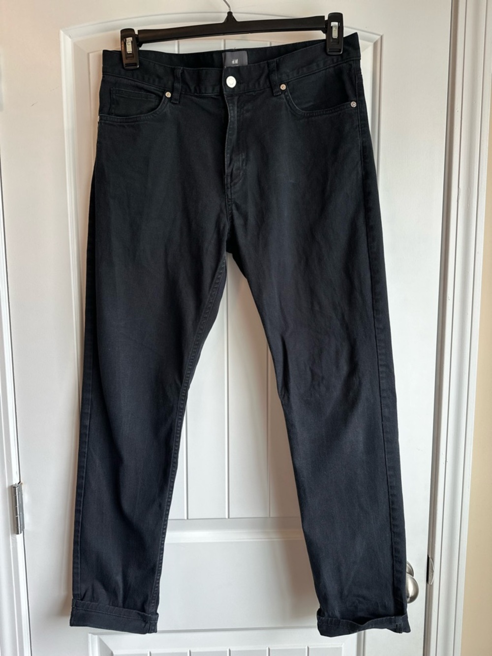 H&M Men’s Black Slim Fit Jeans (32x30)